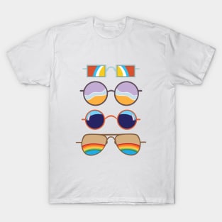 Fun Sunglasses Illustration T-Shirt